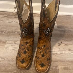 Color café de mujer talla 7